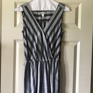 Gap Blue Cropped Jumpsuit w/ Belt